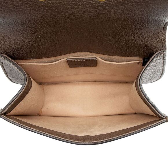 Gucci Leather Crystal Heart Linea Totem Small Crossbody - Picture 7 of 16